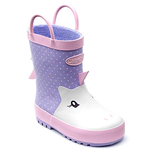 Unicorn Girls Wellingtons Lilac | Chipmunks – All Things Unicorn