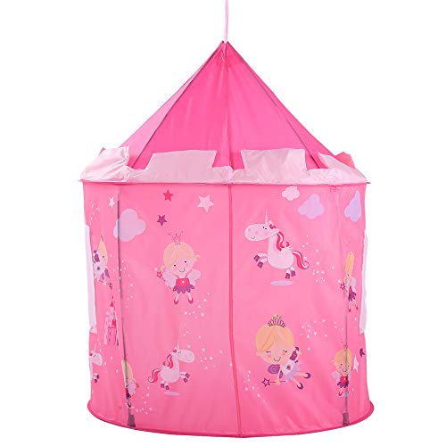 Unicorn Castle pop up tent play house for girls 