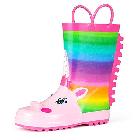 unicorn wellington boots