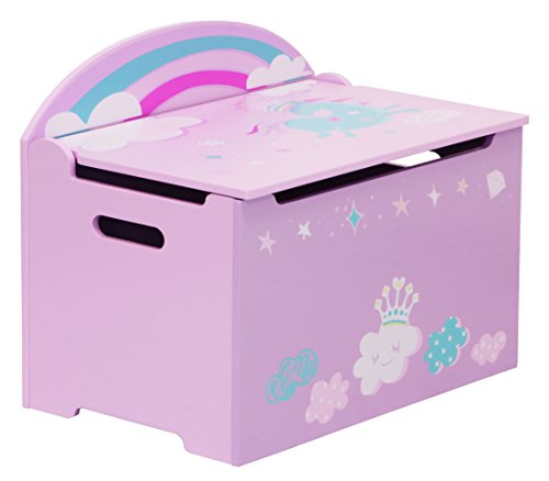 rainbow toy box