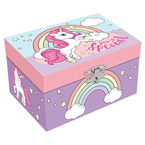 You're Special Unicorn Musical Jewellery Box, 15 x 11 cm Pastel Colour ...