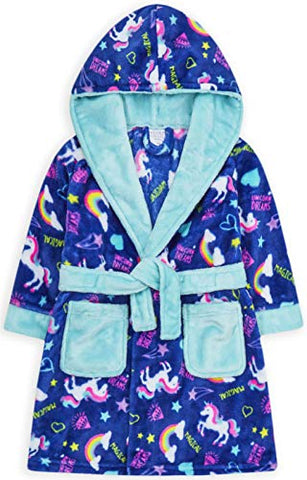 children's dressing gown unicorn