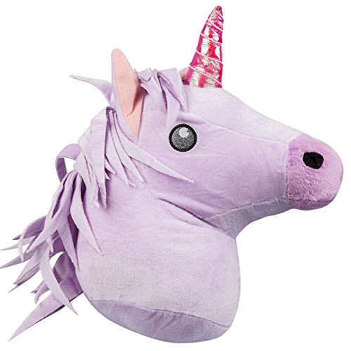 unicorn emoji pillow