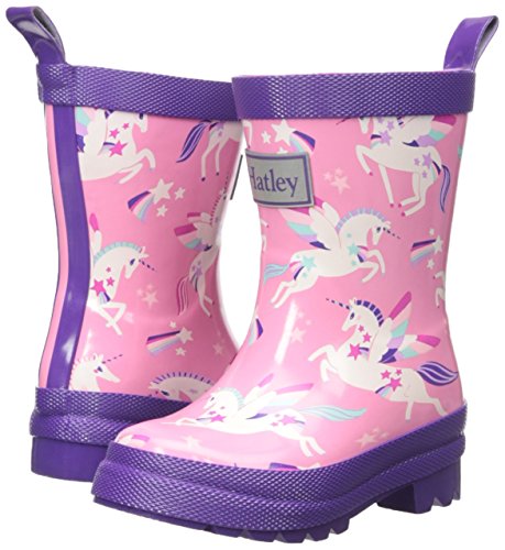 Hatley Girls’ Wellington Boots, Pink Flying Unicorns – All Things Unicorn