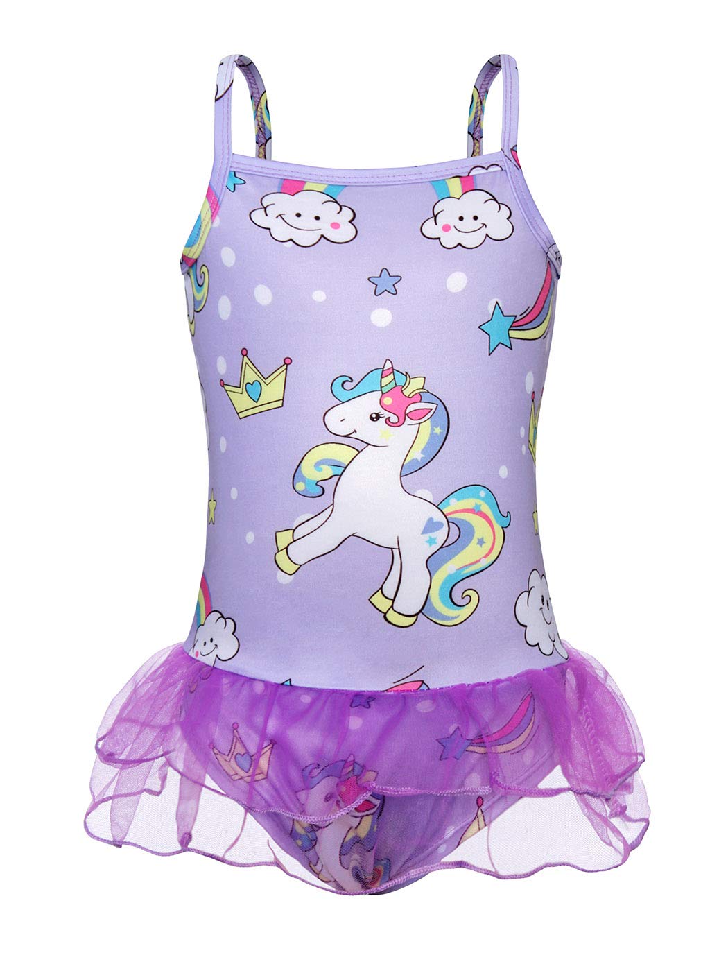 purple swimming costume