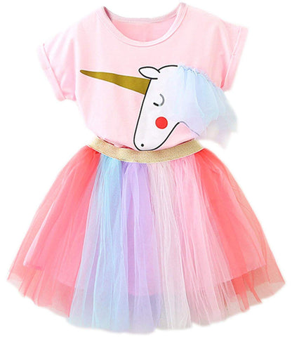 unicorn dress age 4