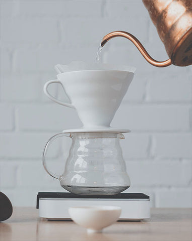 v60 filtre kahve demleme - drip