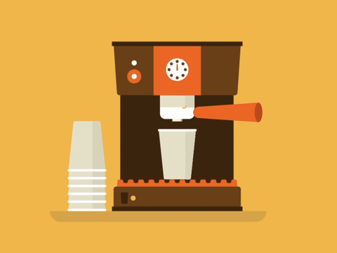 espresso makinesi illustration