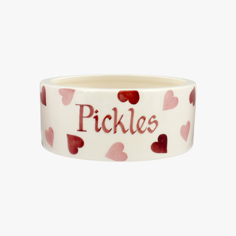 personalised dog food bowl