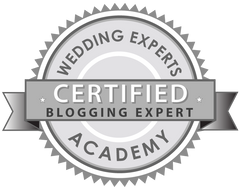 Wedding Experts Academy Certified Blogging Expert