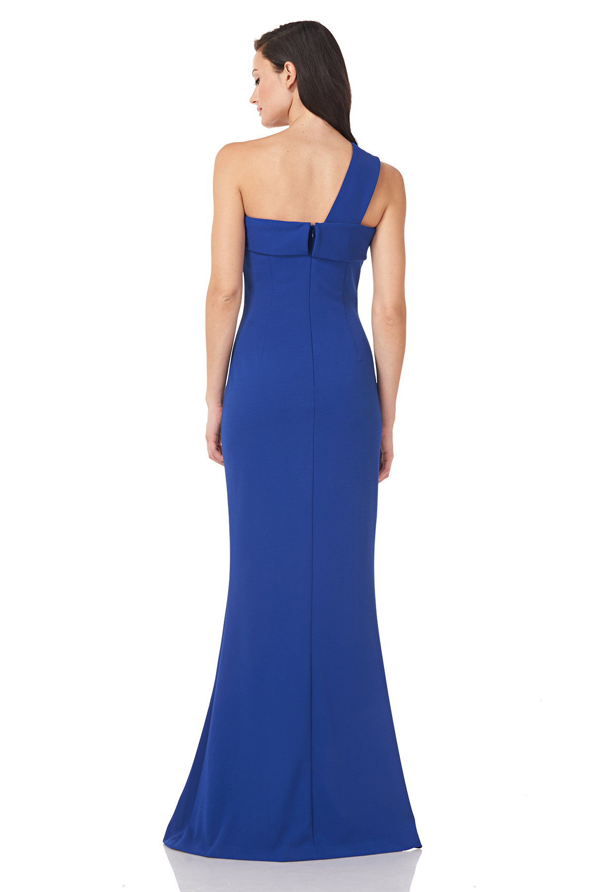 One Shoulder Bow Gown – JS Collections