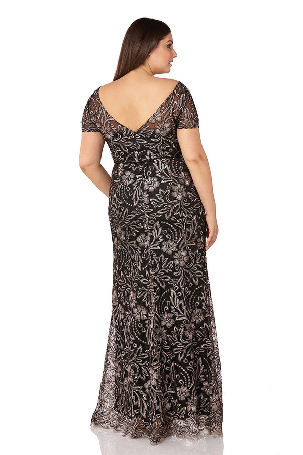 js collections plus size evening dresses