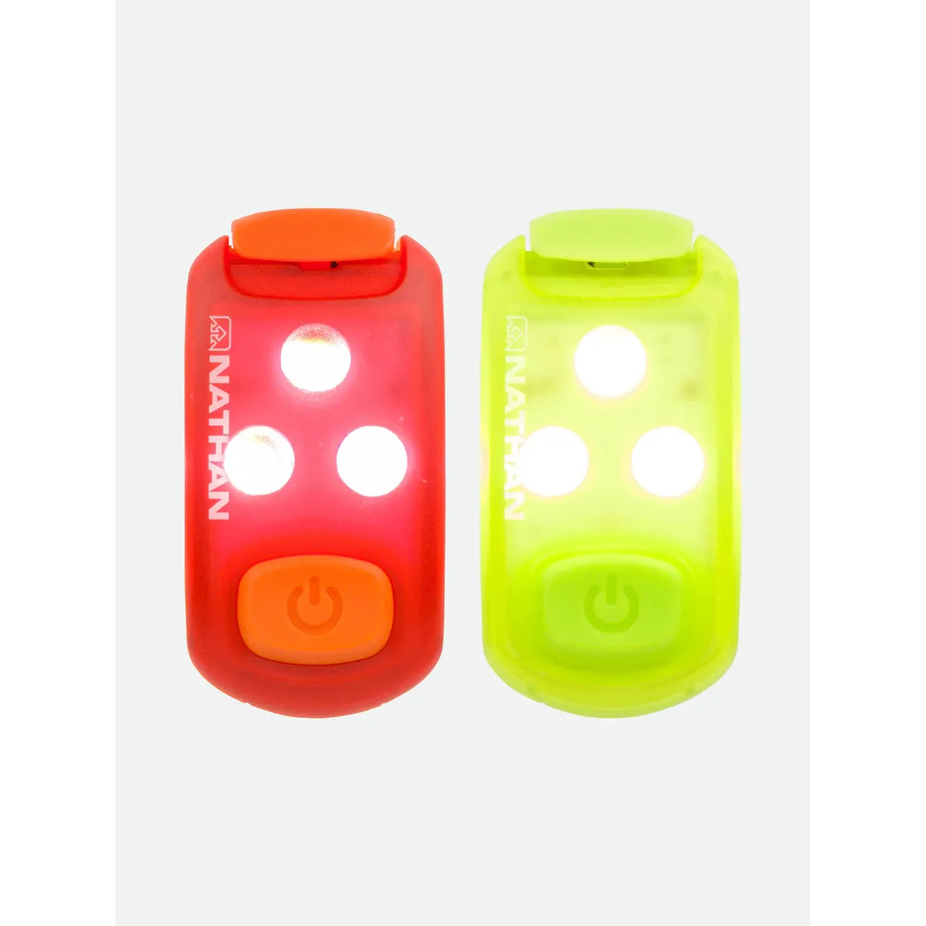 Nathan StrobeLight Safety LED Light Clip 2 Pack