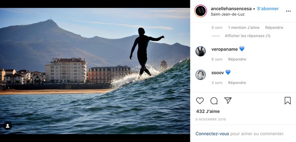 les 10 comptes instagram surf sud ouest à suivre Ancelle Hansen