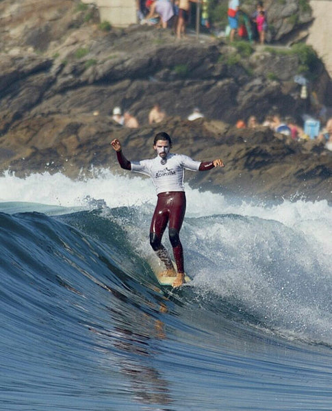 SEN NO SEN Antoine Delpero custom surfing wetsuits