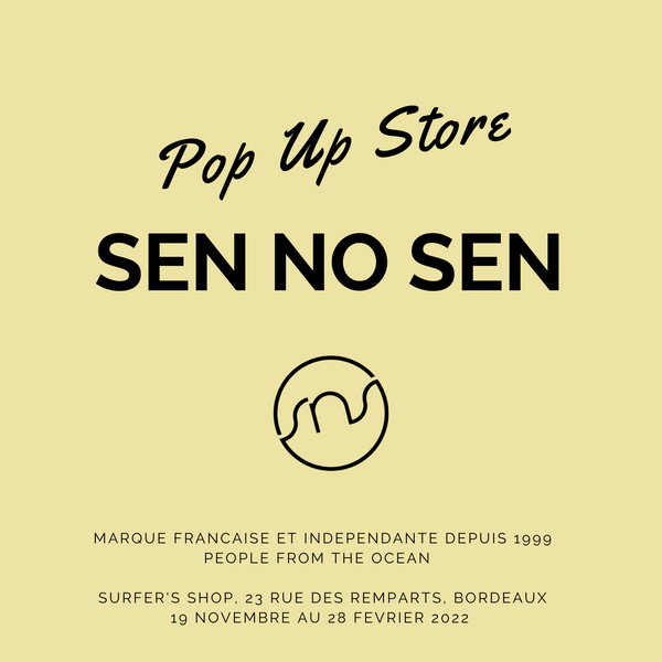 Sen No Sen Bordeaux Surfer's shop Rue des Remparts