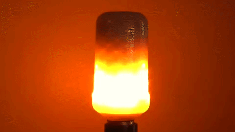 LED Flame Effect Fire Light Bulb – Charms