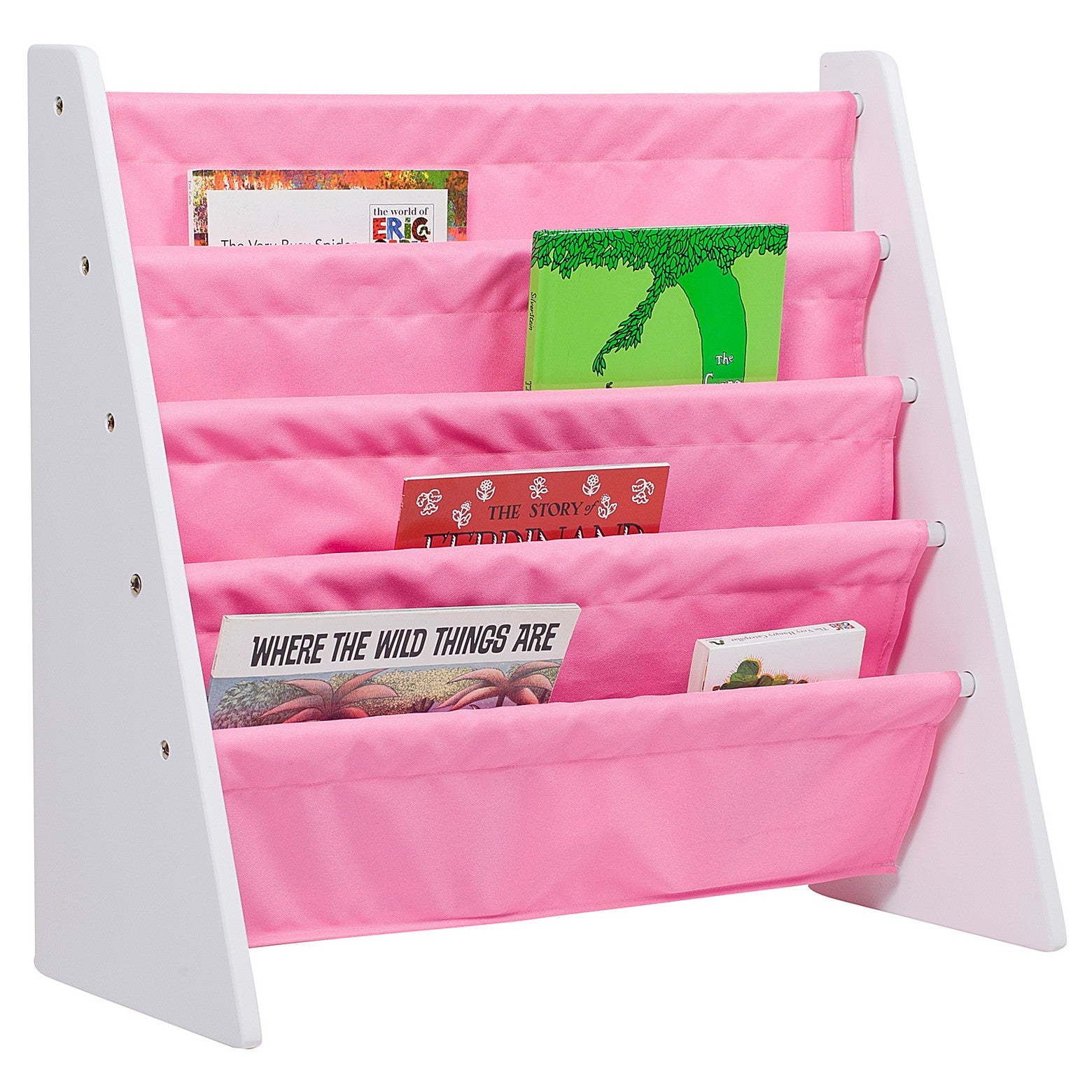 Classic Pink Sling Bookcase Multiple Options My Kidz Space