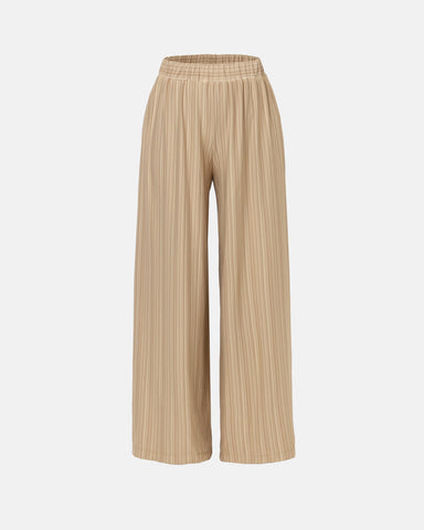 Beige Flowy Pants