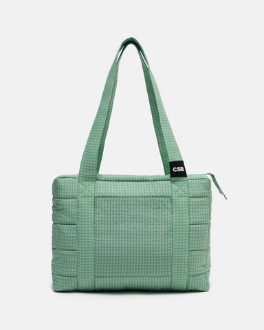 MIDI MINT PUFFER BAG