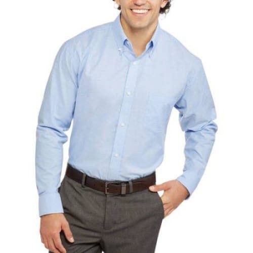 Keuka Outlet - George Men’s Long Sleeve Oxford Shirt - 72097248531