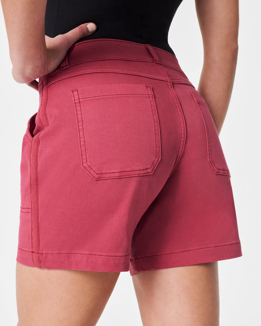 Spanx Stretch Twill Shorts, 6-Mountain Blue – Adelaide's Boutique