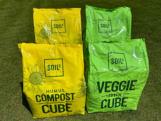 Soil³ Raised Garden Kit with 2 Big Root Pouches For Sale | Soil³