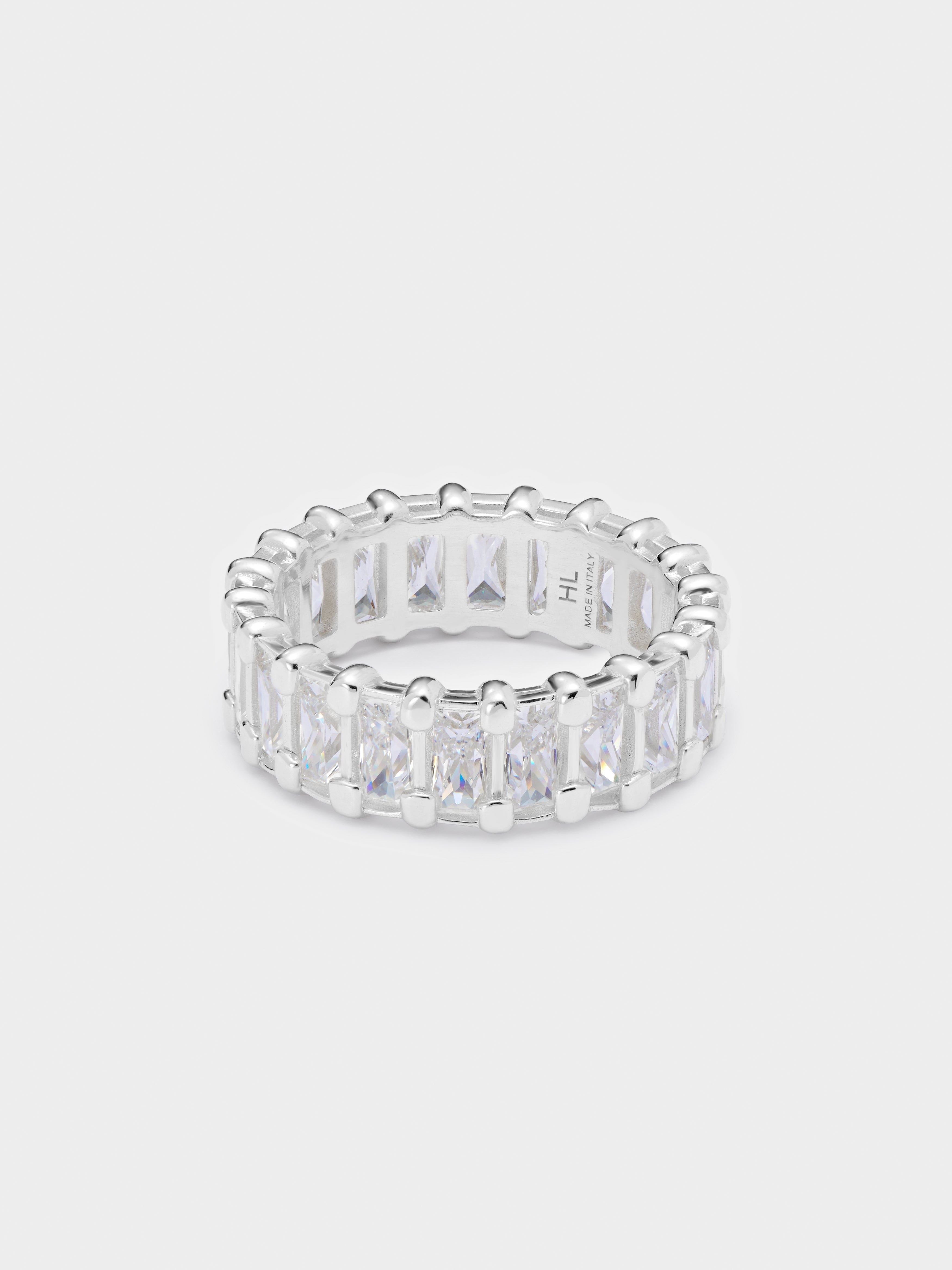 HATTON LABS Baguette Eternity Ring 新品-