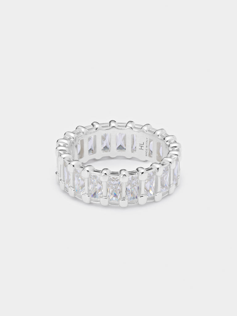 SS23 White Baguette Eternity Ring