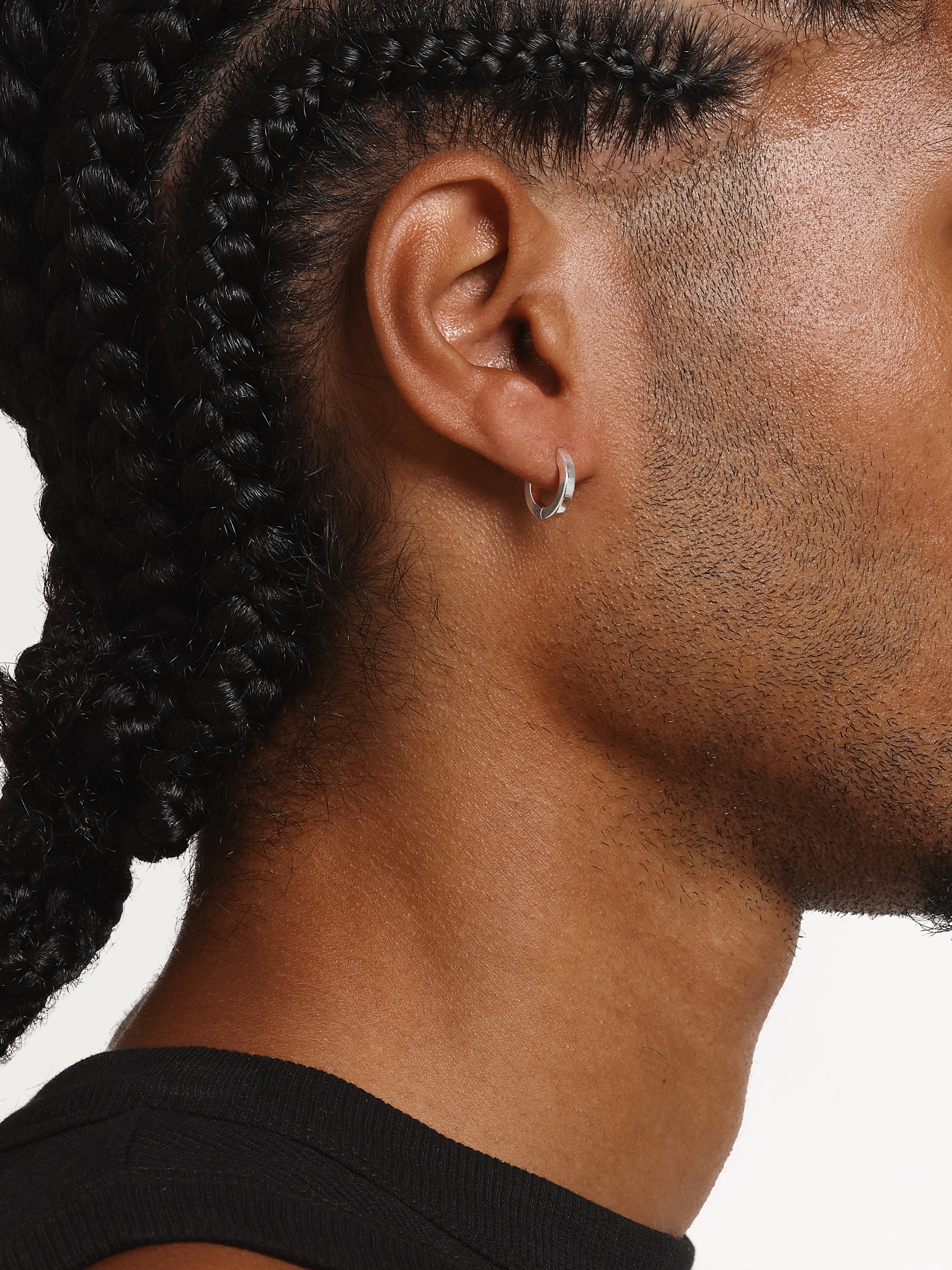 Edge Hoop Earrings | Men's Designer Jewellery – Hatton Labs