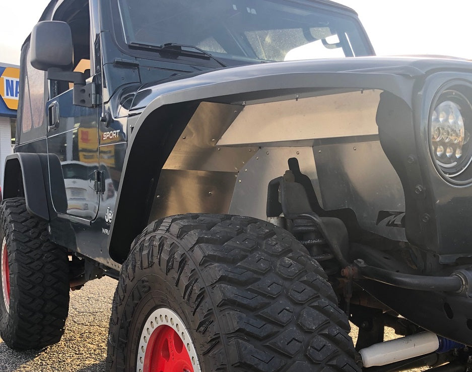 High Line Inner Fender Kit For Jeep Tj Lj Motobilt