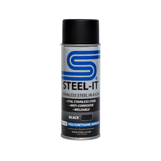 Steel-It Black Polyurethane Aerosol - Motobilt product image