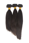Next Day Hair - Gold Remy Straight Hair Bundles Natural Color