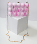 1970s Pink & Bubble Acrylic Handbag
