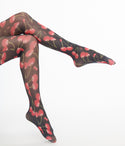 Womens Print Footed  Tights by Pamela Mann