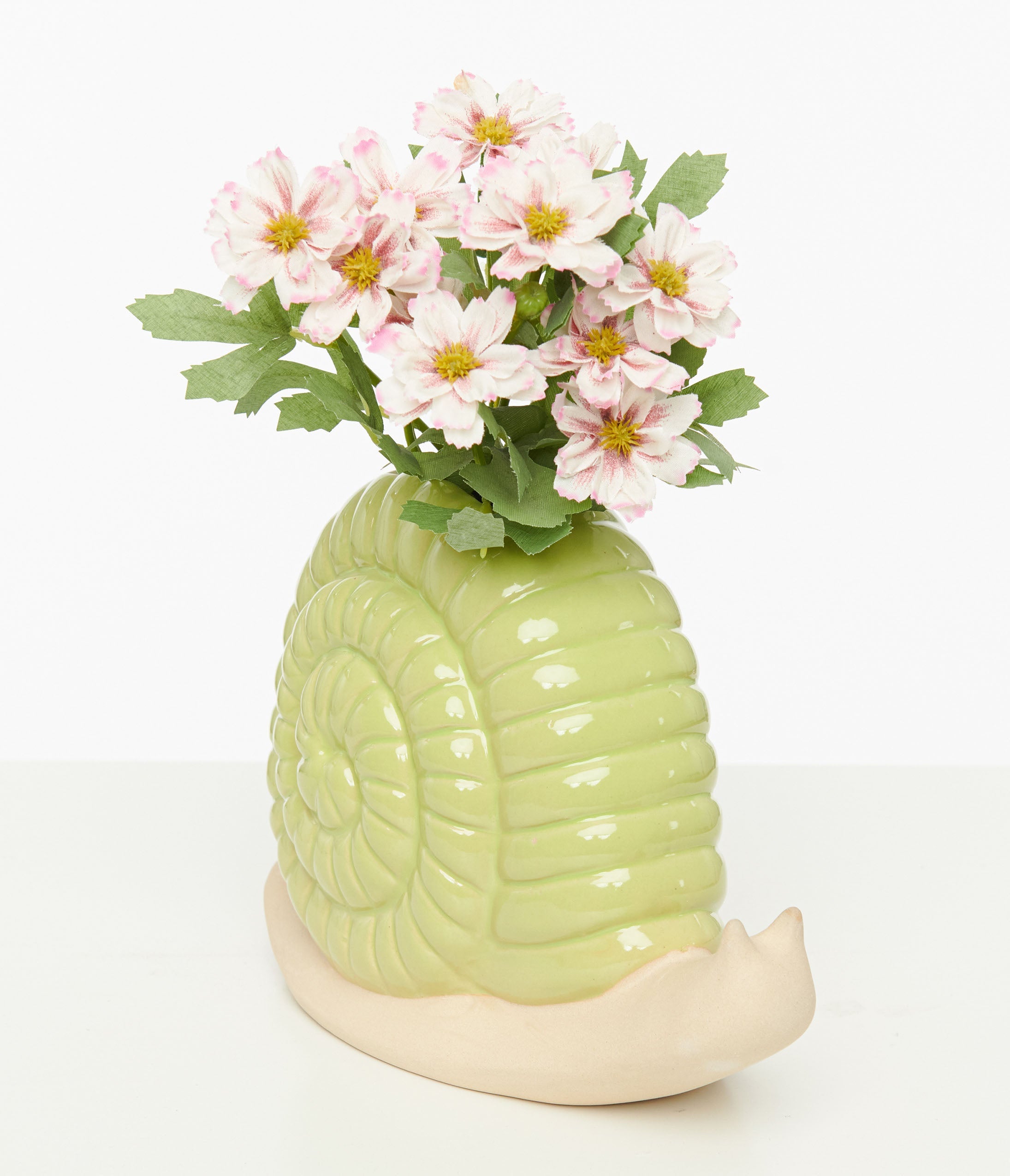 

Green Snail Vase