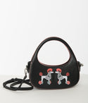 Poodle Leatherette Handbag