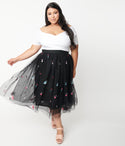 Plus Tulle & Rainbow Unicorn Hilty Skirt