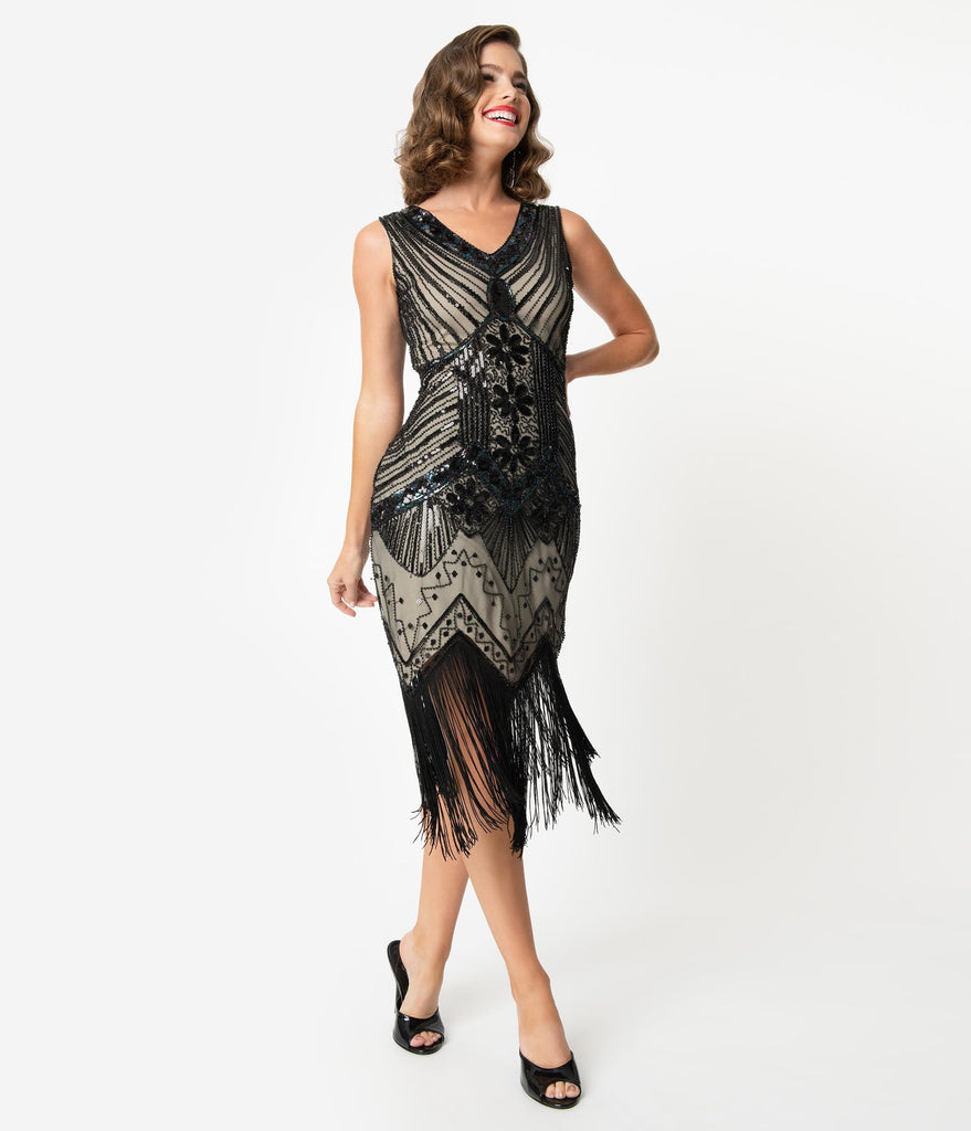 modest flapper dress