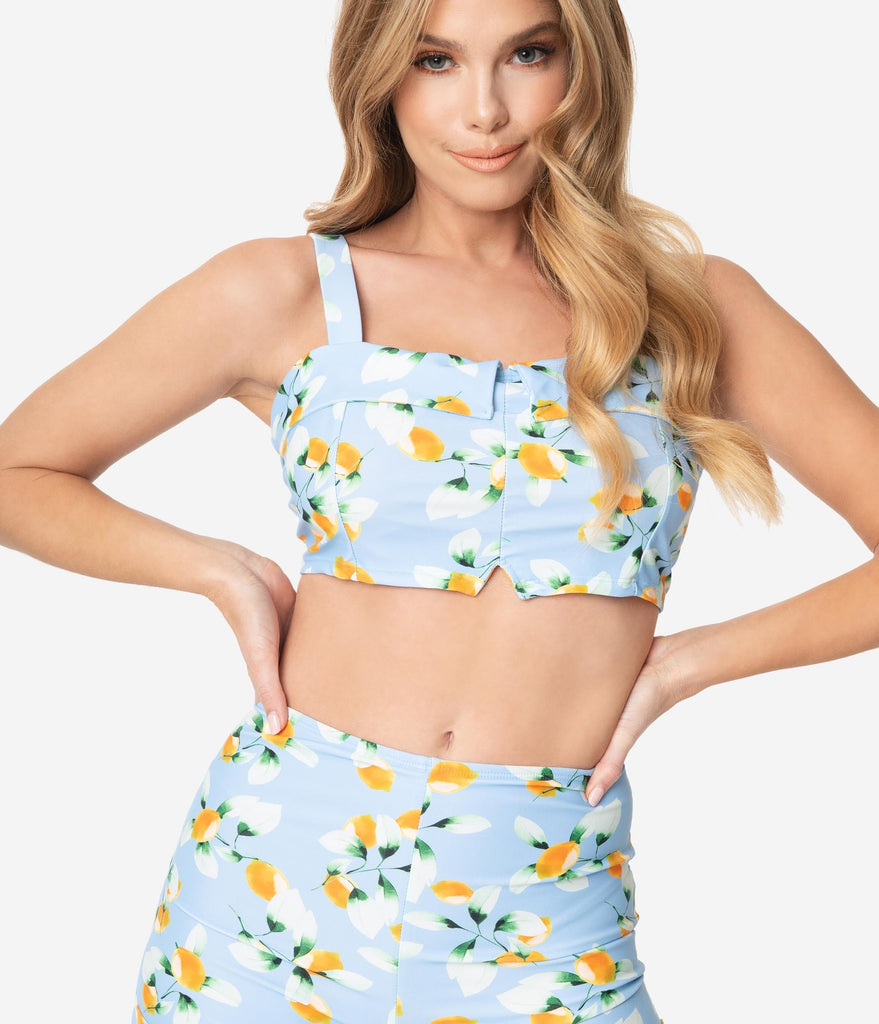 swim crop top