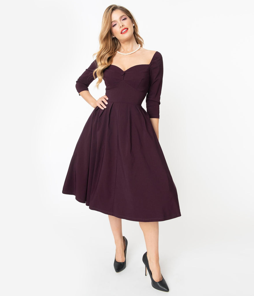 sweetheart swing dress