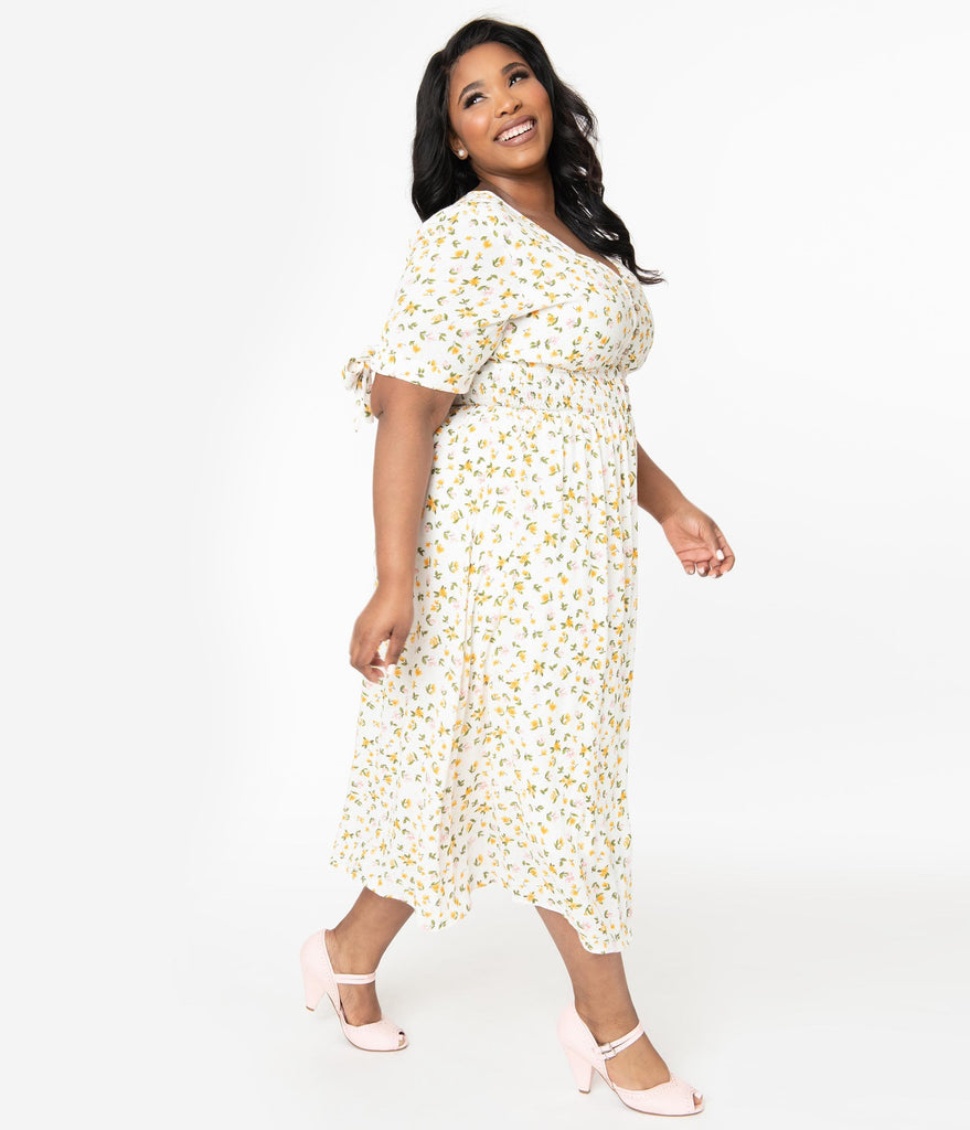 plus size midi