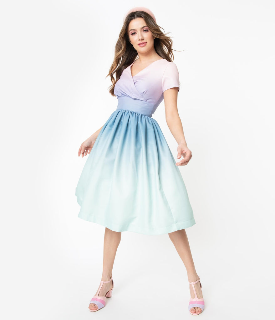 pastel casual dress