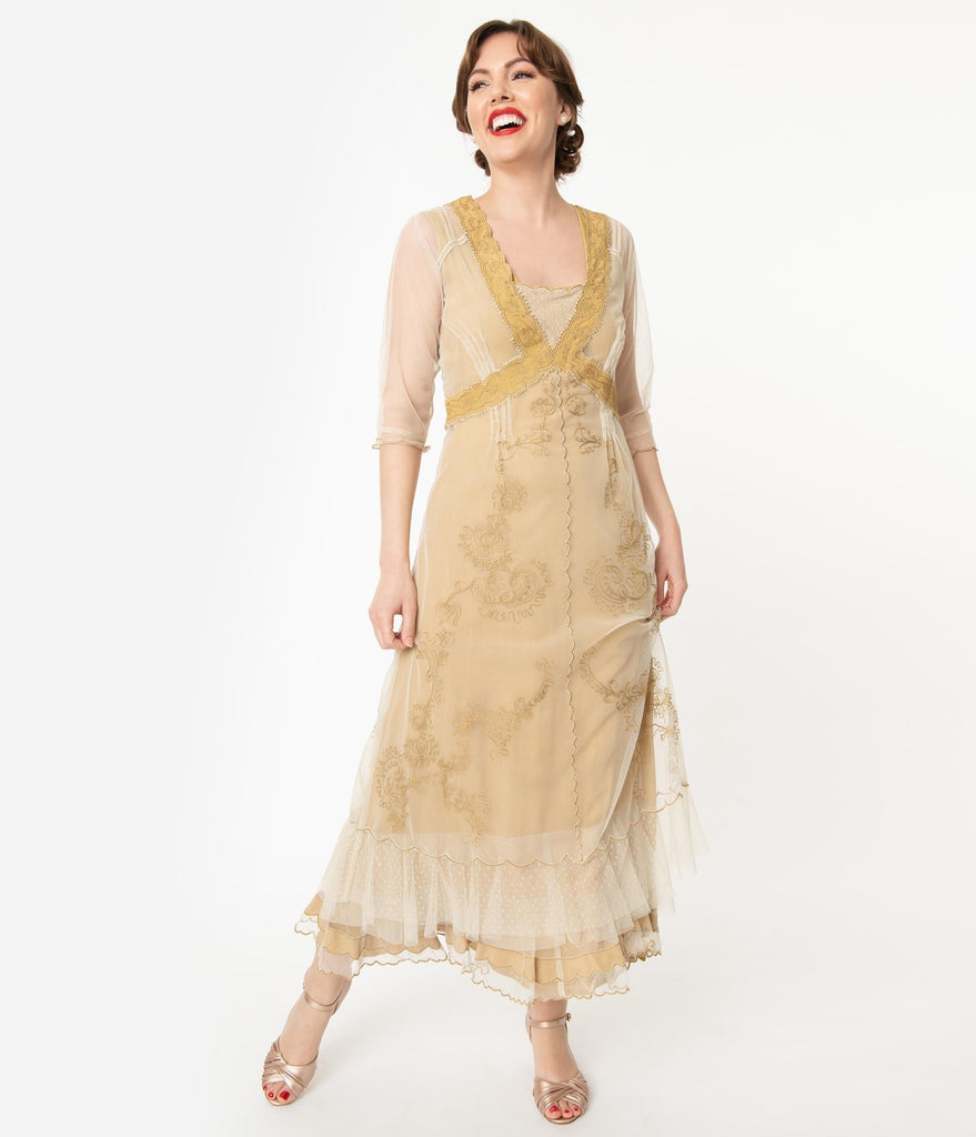 plus size edwardian dress