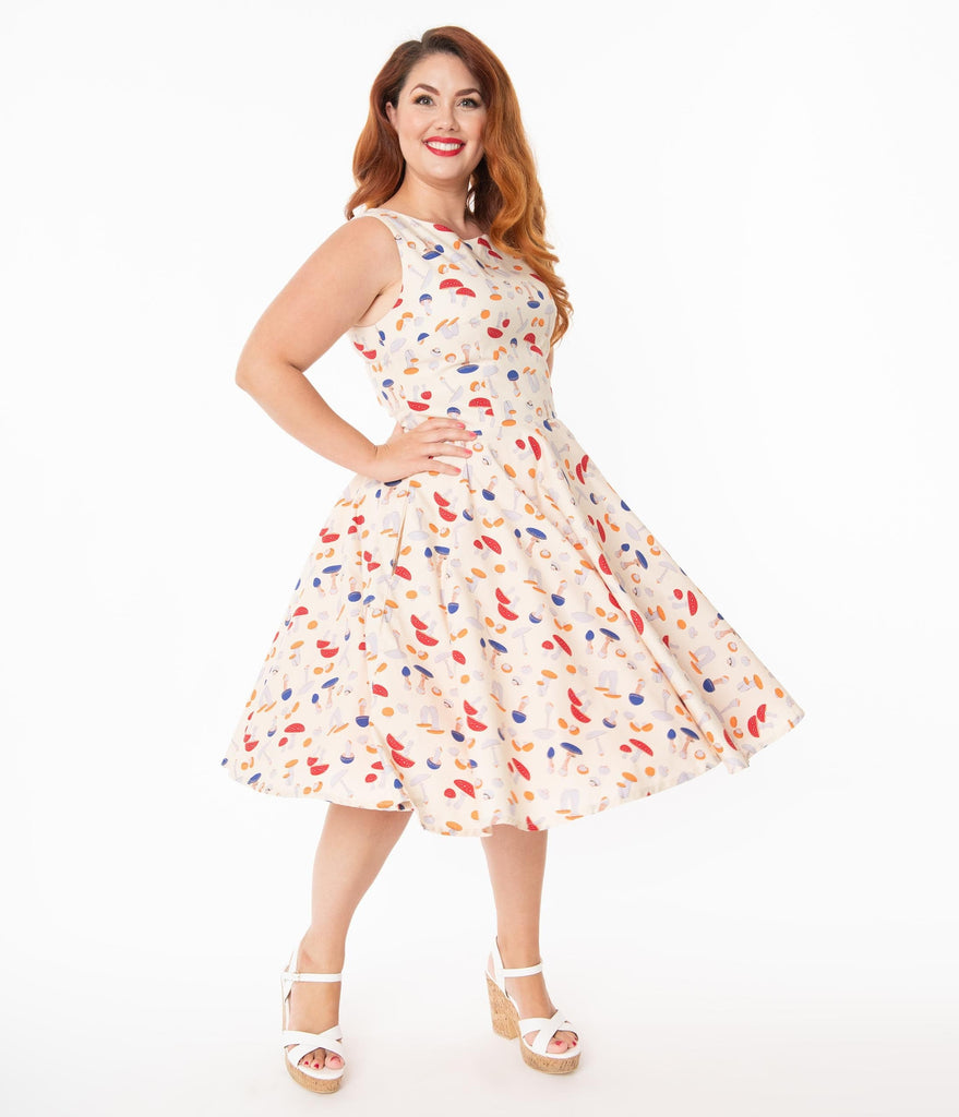 retro fashion plus size