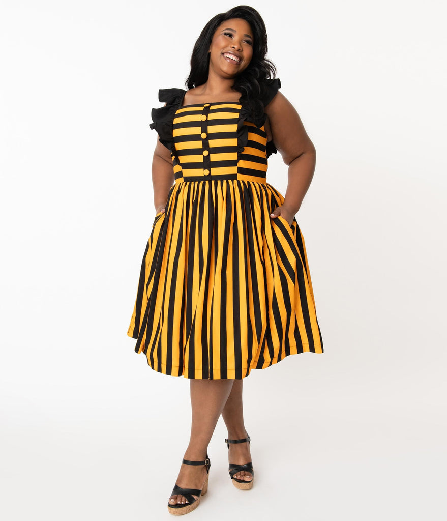 retro fashion plus size