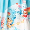 Care Bears x Unique Vintage Plus Size In The Clouds Gellar Swing Skirt