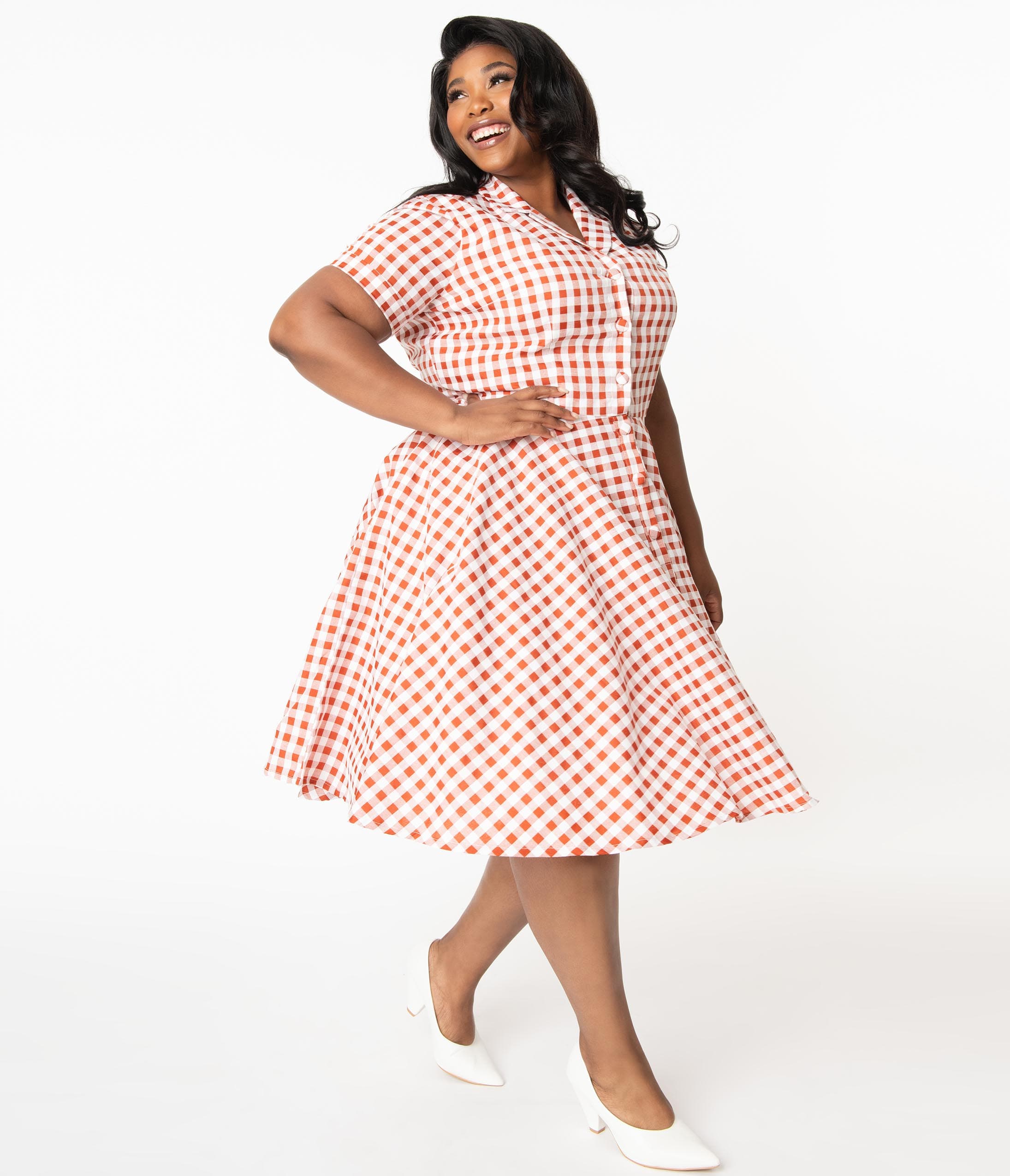 50s housewife dress plus size