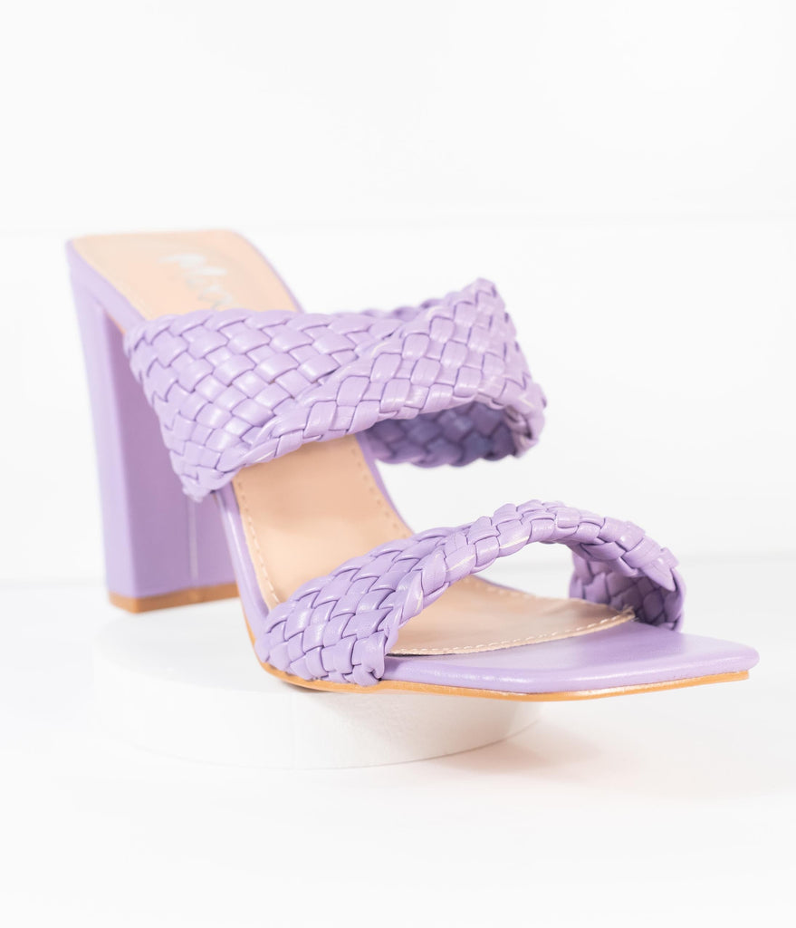 lilac purple heels