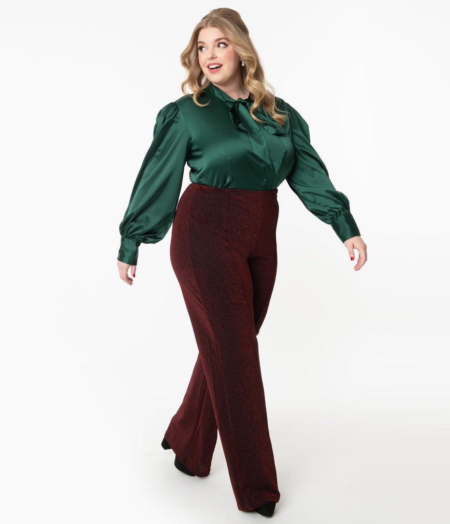 plus size sparkle pants